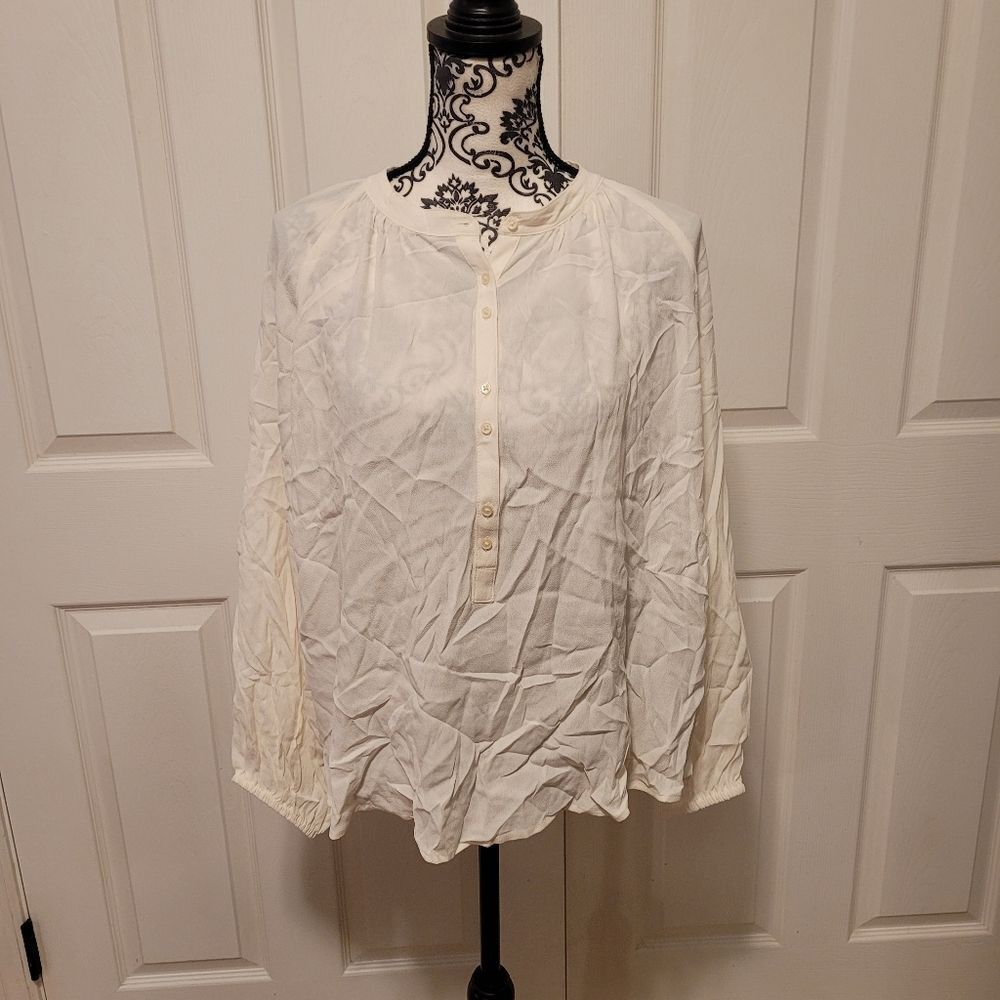 NWT J.CREW woman's XXL button up shirt